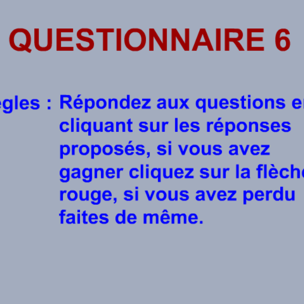 Questionnaire